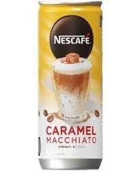 آیس کافی نسکافه طعم کارامل ماکیاتو
