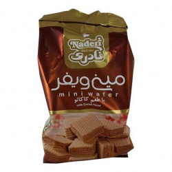 مینی ویفر کرم دار کاکائویی نادری 90 گرمی