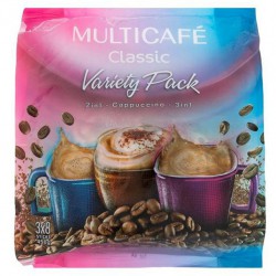 بسته 24 عددی ترکیبی (3*1+کاپوچینو+2*1)مولتی کافه 456 گرمی