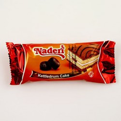 کیک لایه ای با کرم کاکائویی عصرانه نادری 50 گرمی
