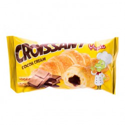 کروسان با مغز کرم کاکائو   شیبابا 50 گرمی