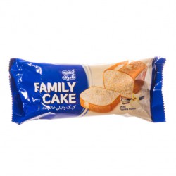 کیک وانیلی خانواده نادری 130 گرمی