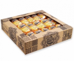 شیرینی سنتی خوانساری ( 36 بسته کلوچه دوقلو ) برند به نونا - 2400 گرم