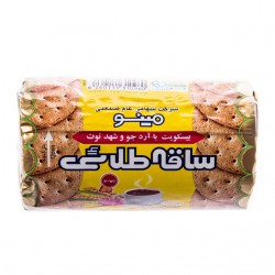 بیسکویت جو باشهد توت ساقه طلایی مینو 190 گرمی