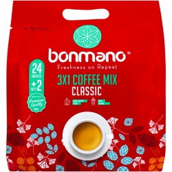 پودر کافی میکس 1*3 کلاسیک بن مانو 2+24عددی