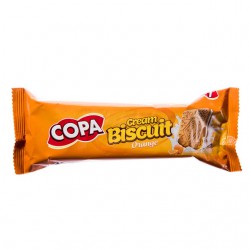 بیسکویت کرم دار پرتقالی کوپا 90 گرمی